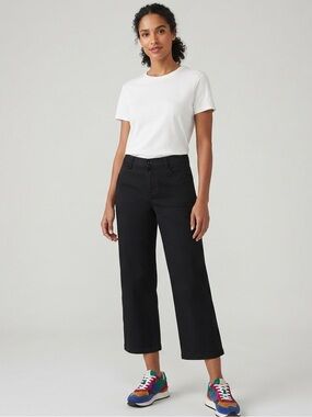 Lee Relaxed Fit Black Pants size